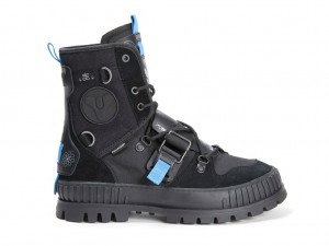 Men Palladium Pallashock X Destiny Boots Black | OLNJ-63790