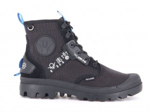 Men Palladium Pampa X Destiny Boots Black | WVRX-50937